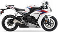 Naklejki na motocykl Honda Cbr 1000 Rr 2012 Usa Hrc Biały Nha66 - Juula