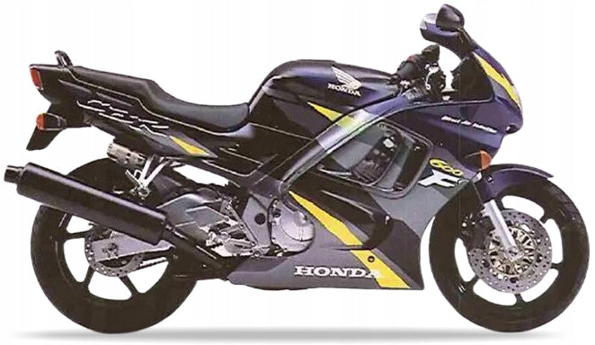 NAKLEJKI JUULA NA MOTOCYKL DO HONDA CBR 600 F 1996 CZARNY NH1H NIEBIESKI