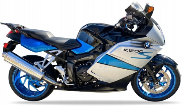 NAKLEJKI NA MOTOCYKL JUULA DO BMW K 1200 S 2007-2008 SREBRNY