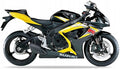 NAKLEJKI NA MOTOCYKL JUULA DO SUZUKI GSXR 750 2006 CZARNY 019 ŻÓŁTY YEC