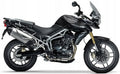 NAKLEJKI JUULA NA MOTOCYKL DO TRIUMPH TIGER 800 2011-2014 CZARNY