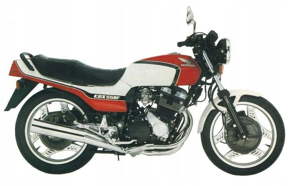 Naklejki na motocykl Honda Cbx-550F 1982 - Juula