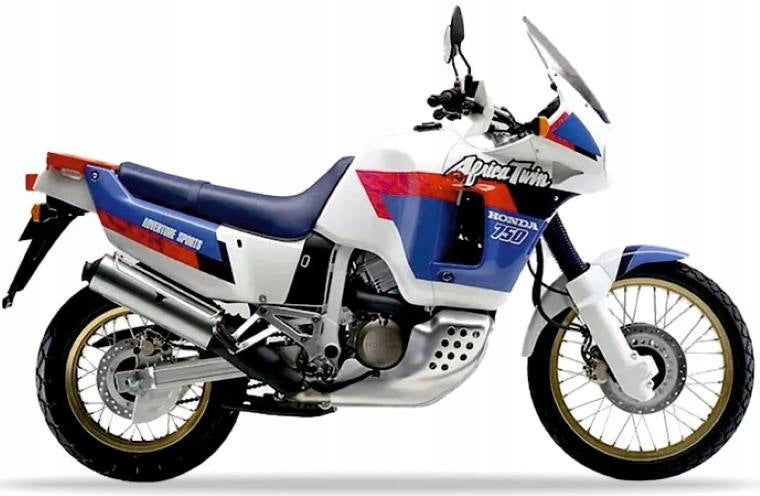 Naklejki na motocykl Honda Xrv 750 Africa Twin 1992 Biały Nh138H - Juula