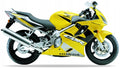 NAKLEJKI JUULA NA MOTOCYKL DO HONDA CBR 600 F 2001 ŻÓŁTY Y163
