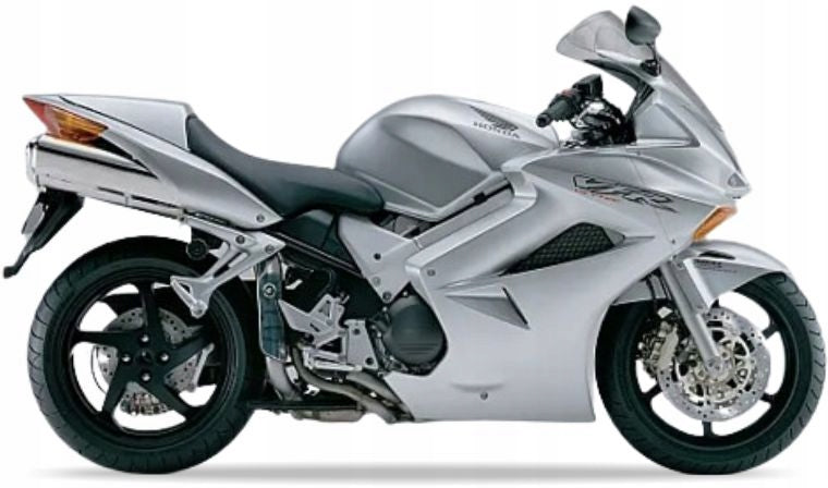 NAKLEJKI JUULA NA MOTOCYKL DO HONDA VFR 800 V-TEC 2002-2003 SREBRNY NH411