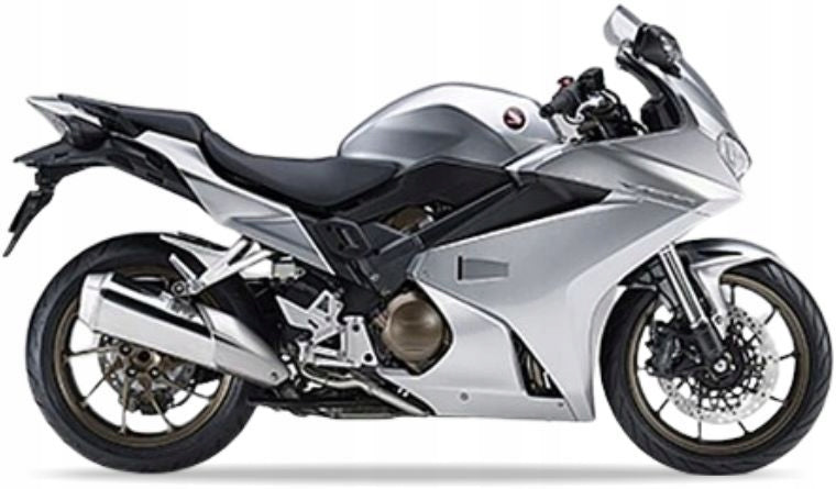 NAKLEJKI JUULA NA MOTOCYKL DO HONDA VFR 800 2014-2017 SREBRNY NHA30