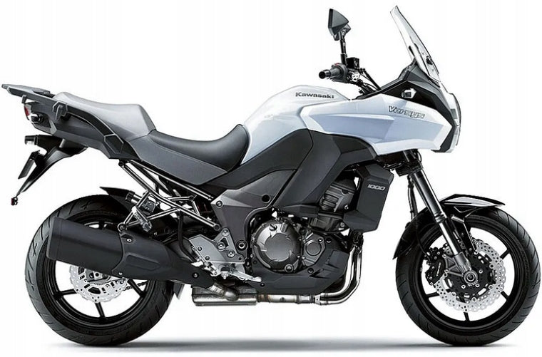 NAKLEJKI NA MOTOCYKL JUULA DO KAWASAKI VERSYS 1000 2012-2014 BIAŁY 25Y