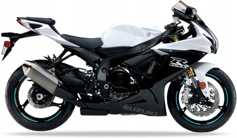 NAKLEJKI NA MOTOCYKL JUULA DO SUZUKI GSXR 750 2020 BIAŁY YWW