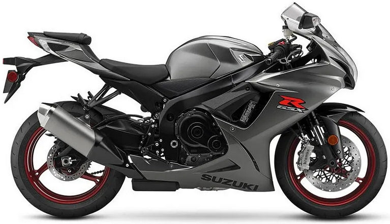 NAKLEJKI NA MOTOCYKL JUULA DO SUZUKI GSXR 600 2018 SZARY NO.3 QEB