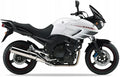 NAKLEJKI JUULA NA MOTOCYKL DO YAMAHA TDM 900 2007 BIAŁY 1