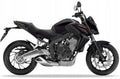 Naklejki na motocykl Honda Cb 650 F 2014-2015 Czarny Mat Nh436 - Juula