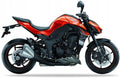 NAKLEJKI NA MOTOCYKL JUULA DO KAWASAKI Z 1000 2017 POMARAŃCZOWY HEBANOWY
