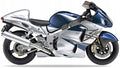 NAKLEJKI NA MOTOCYKL JUULA DO SUZUKI GSX 1300 R HAYABUSA 2005 NY2 NIEBIESKI NO.2 YBA SR