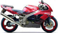 NAKLEJKI NA MOTOCYKL JUULA DO KAWASAKI ZX 9R 1999 CZERWONY A5
