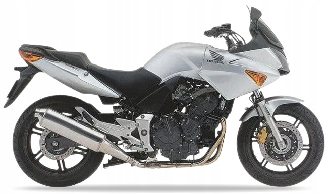 Naklejki na motocykl Honda Cbf 600 S 2004-2006 Srebrny Nh411 - Juula
