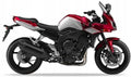 NAKLEJKI JUULA NA MOTOCYKL DO YAMAHA FZ1 S FAZER 2010-2015 CZERWONY K-DRMK