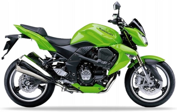 NAKLEJKI NA MOTOCYKL JUULA DO KAWASAKI Z 1000 2008 LIMONKOWY ZIELONY 777