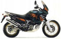 Naklejki na motocykl Honda Xrv 750 Africa Twin 1993-1995 Zielony G142G - Juula