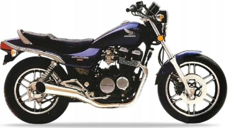 Naklejki na motocykl Honda Cb 650 Nighthawk 1985 Niebieski Pb117 - Juula
