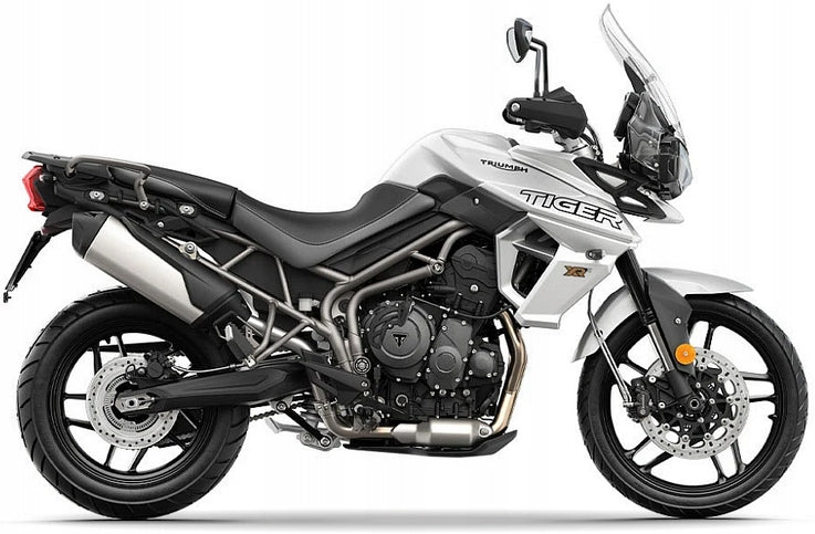 NAKLEJKI NA MOTOCYKL JUULA DO TRIUMPH TIGER 800 XRX 2018-2020 BIAŁY