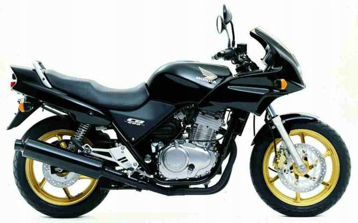 Naklejki na motocykl Honda Cb 500 S 2000-2003 Czarny - Juula
