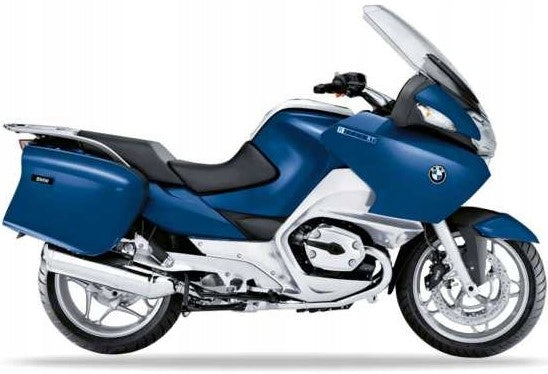 NAKLEJKI JUULA NA MOTOCYKL DO BMW R 1200 RT 2005-2009 NIEBIESKI