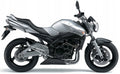 NAKLEJKI NA MOTOCYKL JUULA DO SUZUKI GSR 600 2006-2010 SREBRNY YD8