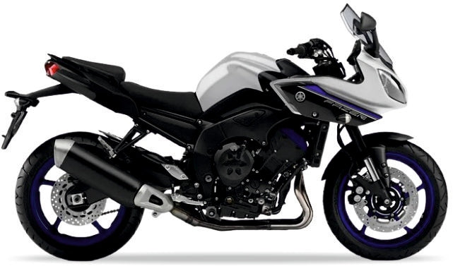 NAKLEJKI NA MOTOCYKL JUULA DO YAMAHA FZ8 S FAZER 2014-2015 MATOWY SREBRNY 1 MS1