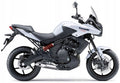 NAKLEJKI NA MOTOCYKL JUULA DO KAWASAKI VERSYS 650 2013 BIAŁY 25Y