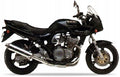 NAKLEJKI NA MOTOCYKL JUULA DO SUZUKI GSF 600 S BANDIT 1997-1999 CZARNY 33J