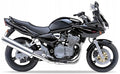NAKLEJKI NA MOTOCYKL JUULA DO SUZUKI GSF 600 S BANDIT 2002 CZARNY CZERWONY