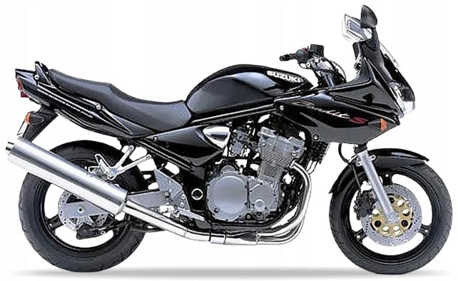 NAKLEJKI JUULA DO SUZUKI GSF 600 S BANDIT 2002 CZARNY CZERWONY