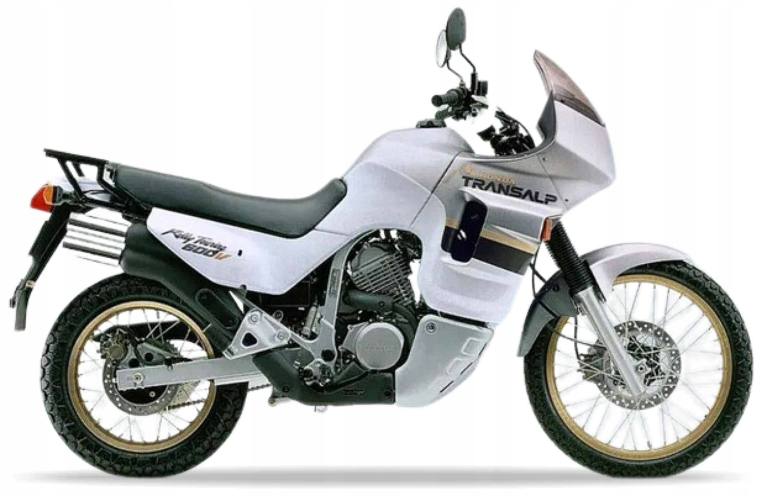 NAKLEJKI JUULA DO HONDA XL 600 V TRANSALP 1991-1993 SREBRNY NH295A