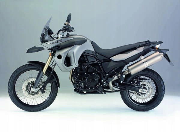 NAKLEJKI BMW F-800-GS 2010 SREBRNY GRAFIKI REPLIKI
