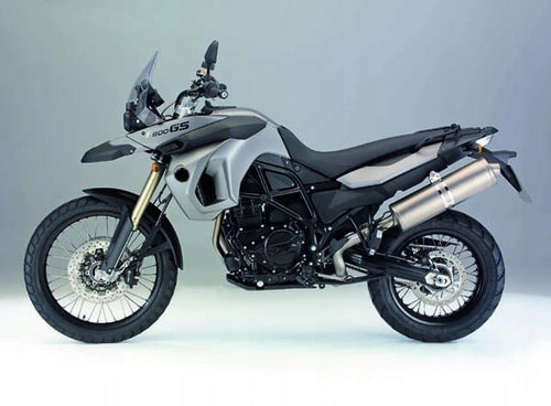 NAKLEJKI BMW F-800-GS 2010 SREBRNY GRAFIKI REPLIKI
