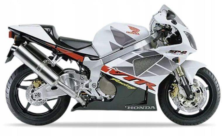 NAKLEJKI JUULA NA MOTOCYKL DO HONDA VTR 1000 SP-2 2002-2004 BIAŁY NH196B