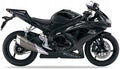 NAKLEJKI NA MOTOCYKL JUULA DO SUZUKI GSXR 750 2008-2009 CZARNY 019 MAT CZARNY NO.2 YKV