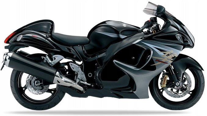 NAKLEJKI NA MOTOCYKL JUULA DO SUZUKI GSX 1300 R HAYABUSA 2013 AJM CZARNY YVB SZARY YHG