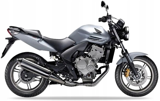 Naklejki na motocykl Honda Cbf 600 N 2007-2009 Srebrny Nha48 - Juula