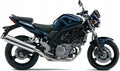NAKLEJKI NA MOTOCYKL JUULA DO SUZUKI SV 650 2005-2009 CIEMNY NIEBIESKI YKZ