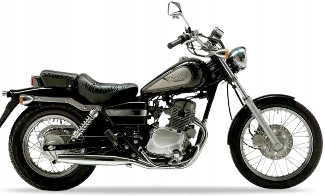 Naklejki na motocykl Honda Ca 125 Rebel 1999 Ciemny Zielony G141 - Juula