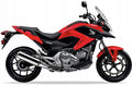 Naklejki na motocykl Honda Nc 750 X 2014-2015 Czerwony R305 - Juula