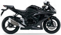 NAKLEJKI NA MOTOCYKL JUULA DO SUZUKI GSXR 600 2009 CZARNY 019