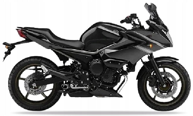 NAKLEJKI NA MOTOCYKL JUULA DO YAMAHA XJ6 DIVERSION S 2009 CIEMNY SZARY DNMG