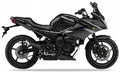 NAKLEJKI NA MOTOCYKL JUULA DO YAMAHA XJ6 DIVERSION S 2009 CIEMNY SZARY DNMG