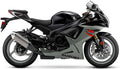 NAKLEJKI NA MOTOCYKL JUULA DO SUZUKI GSXR 750 2018 CZARNY YVB SZARY QEB