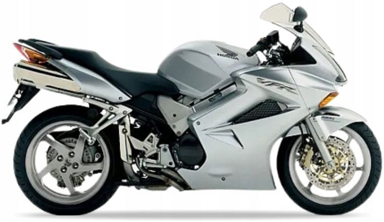 NAKLEJKI JUULA NA MOTOCYKL DO HONDA VFR 800 V-TEC 2004-2005 SREBRNY NHA30