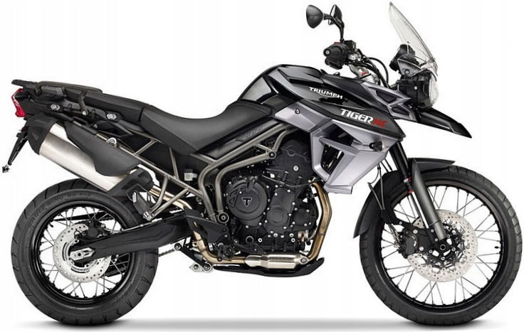NAKLEJKI NA MOTOCYKL JUULA DO TRIUMPH TIGER 800 XC 2015-2017 CZARNY
