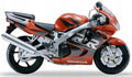 NAKLEJKI JUULA HONDA CBR 900 RR 1999 POMARAŃCZOWO-CZARNO-GRAFITOWY YR196D
