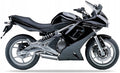 NAKLEJKI JUULA NA MOTOCYKL DO KAWASAKI ER 6F 2008 CZARNY 17K